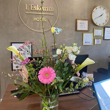 Hotel Restaurant L'Eskemm St Brieuc-Tregueux Dış mekan fotoğraf